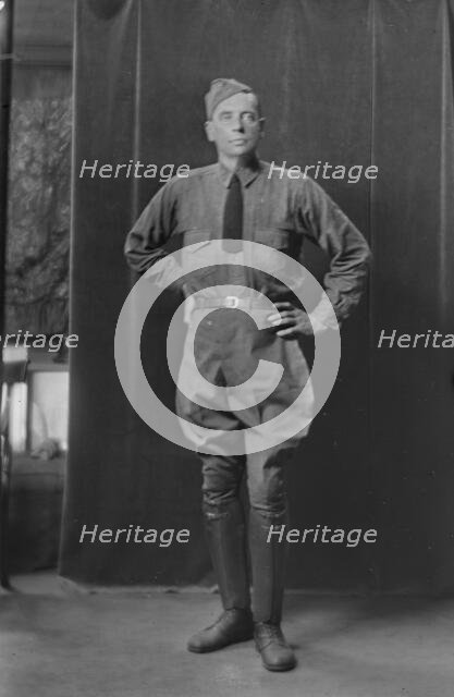 Mr. Donald Spencer, portrait photograph, 1918 Aug. 6. Creator: Arnold Genthe.
