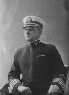 Captain Constein, portrait photograph, 1919 June 17. Creator: Arnold Genthe.