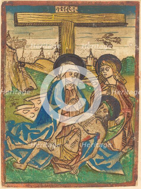 Pietà with Saint John, c. 1475/1485. Creator: Unknown.