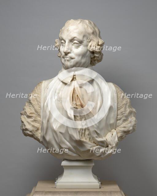 A Venetian Ecclesiastic, third quarter 17th century. Creator: Josse de Corte.