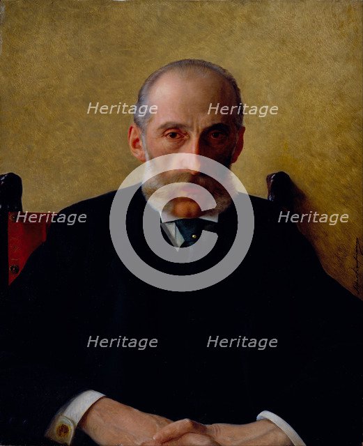 Portrait of Isidor Gewitsch, c. 1900. Artist: Kaufmann, Isidor (1853-1921)