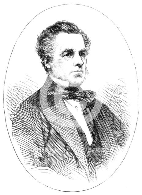 Proposed union of the British North-American Provinces: Hon. J. E. Cartier, Attorney-General, 1864. Creator: Unknown.