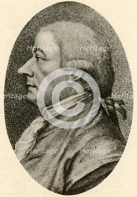 'Portrait of Henry Laurens, Jr.,  hair in side puffs with pigtail queue', c1770, (1937). Creator: Unknown.