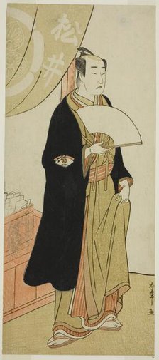 The Actor Onoe Matsusuke I in an Unidentified Role, Japan, early 1780s. Creator: Shunsho.