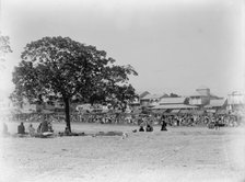 Market Day, Port-au-Prince, Hayti [sic], W.I., between 1880 and 1901. Creator: Unknown.
