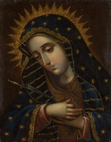 The Virgin of Sorrows, 18th century. Creator: Unknown.
