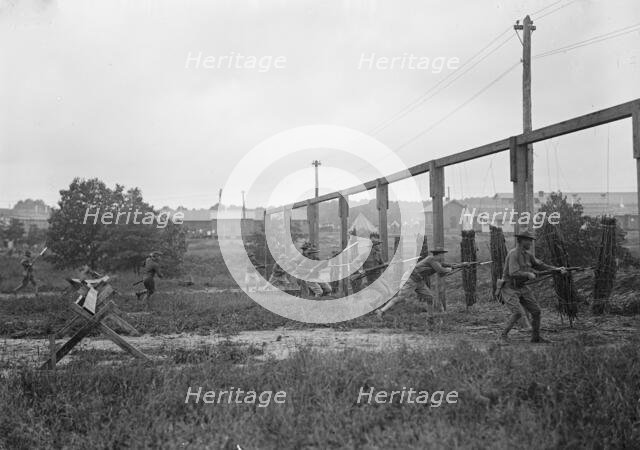 Camp, 1917 or 1918. Creator: Harris & Ewing.