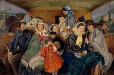To Brighton and Back for Three and Sixpence, 1859. Creator: Charles Rossiter.