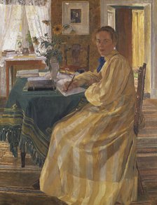 The Artist's Sister, 1899. Creator: Carl Wilhelmson.