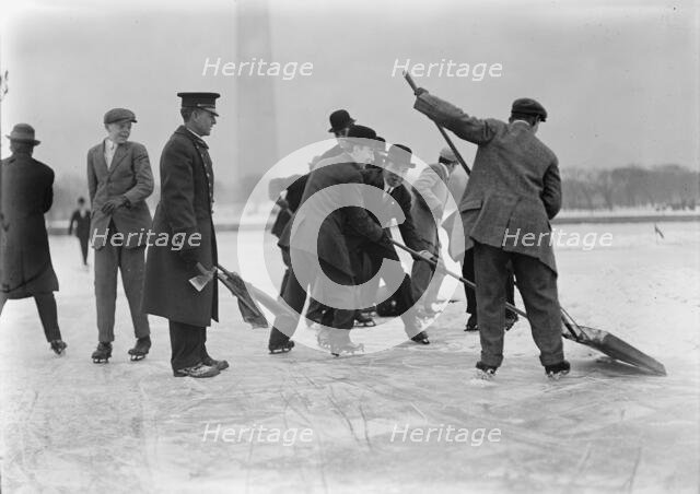 Skating Party, 1912. Creator: Harris & Ewing.