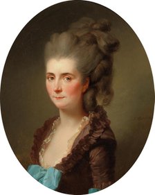 Portrait of Marquise de Chambray, née Vernier de Joyencourt, 1776. Creator: Tischbein, Johann Friedrich August (1750-1812).