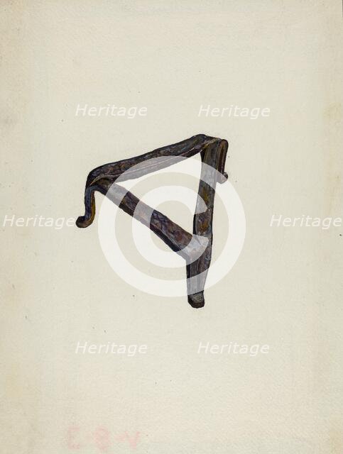 Trivet, 1935/1942. Creator: Edna C. Rex.