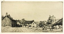 Devonshire Village, 1906. Creator: Donald Shaw MacLaughlan.