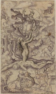 The Creation of Eve. Creator: Virgil Solis.