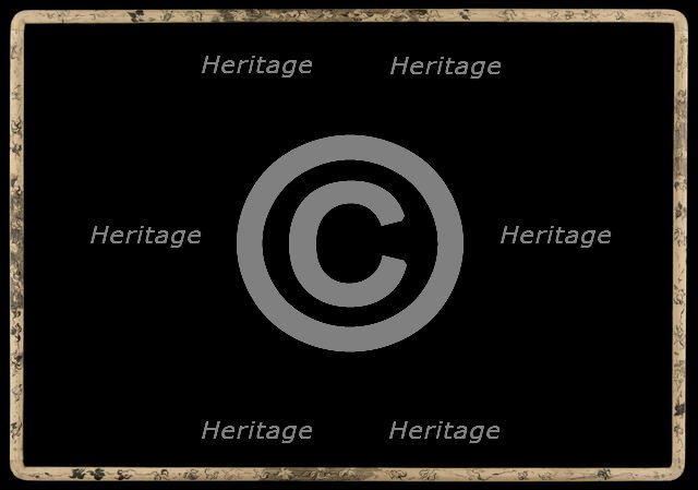 Lily Pattern Frame, 1888-89. Creator: Theodore Roussel.