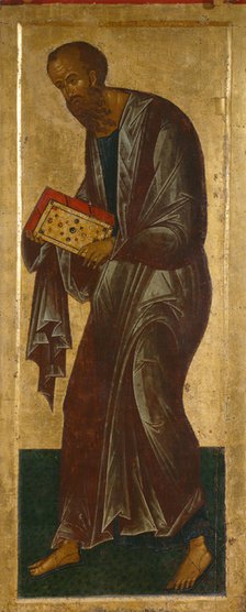 The Apostle Paul (From the Deesis Range), 1497. Artist: Russian icon  