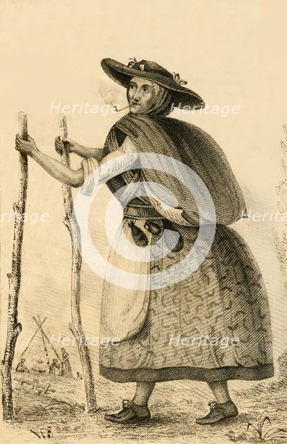 'Jenny Darney, A Remarkable Character in Cumberland', 1821. Creator: Robert Cooper.