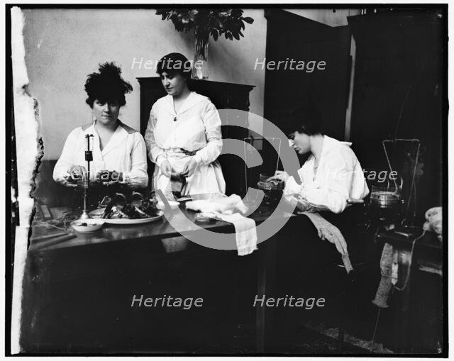 Miss Josephine Patton; Mrs. C.C. Marsh; Mrs. George D. Widener, between 1910 and 1920. Creator: Harris & Ewing.