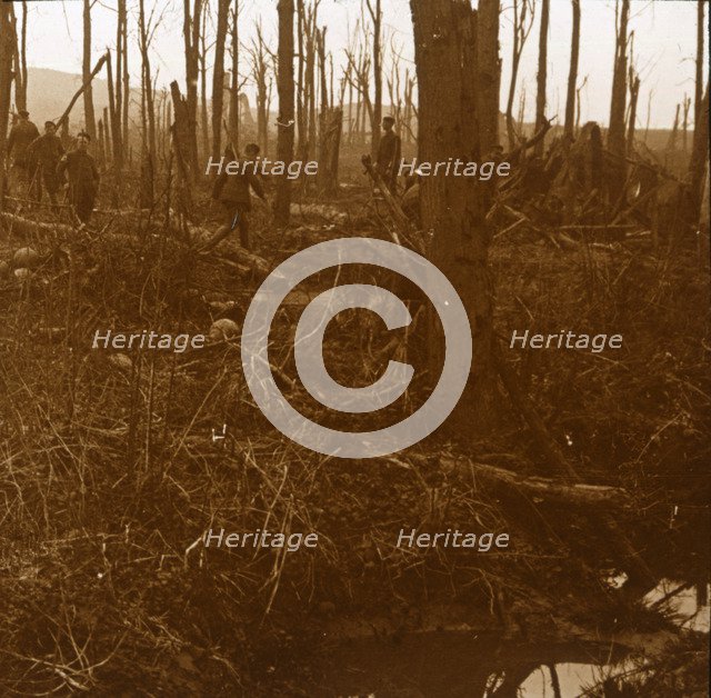 Mount Kemmel, Flanders, Belgium, c1914-c1918. Artist: Unknown.