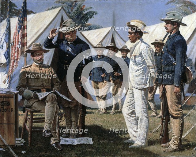 A spy, 1901. Artist: Vereshchagin, Vasili Vasilyevich (1842-1904)