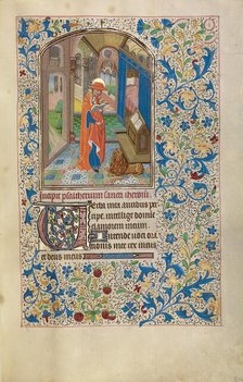 Saint Jerome; Arenberg Hours, early 1460s. Creator: Workshop of Willem Vrelant.