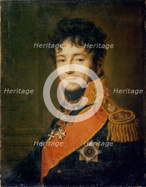Portrait of Count Evgraf Fedotovich Komarovsky (1769-1843). Artist: Vogel von Vogelstein, Carl Christian (1788-1868)