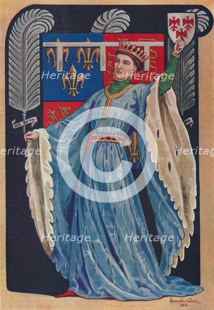 'Henry, Prince of Wales 1412-13', 1926. Artist: Herbert Norris.