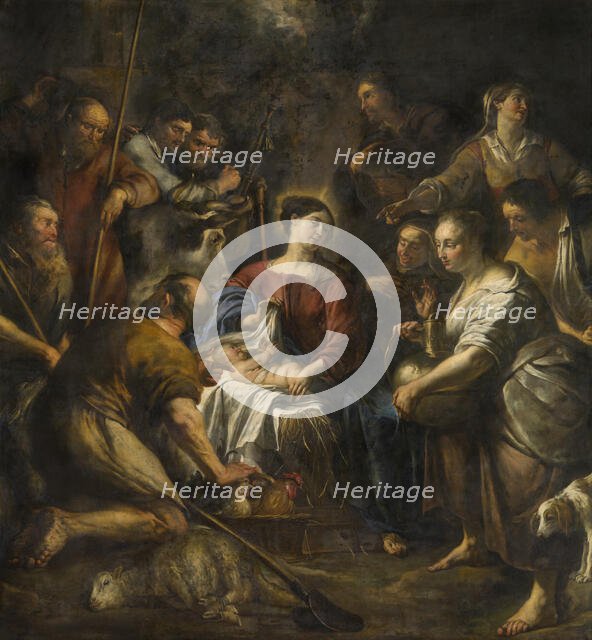 The Adoration of the Shepherds. Creator: Jan Cossiers.