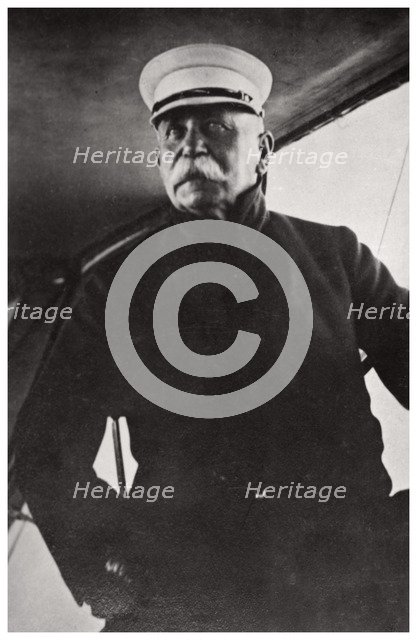 Portrait of Ferdinand, Graf von Zeppelin, early 20th century (1933). Artist: Unknown