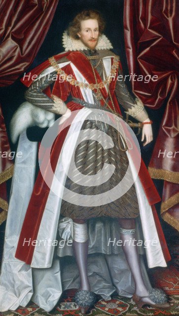 'Philip Herbert, 4th Earl of Pembroke', c1615. Artist: William Larkin