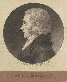 William Seton, 1797. Creator: Charles Balthazar Julien Févret de Saint-Mémin.