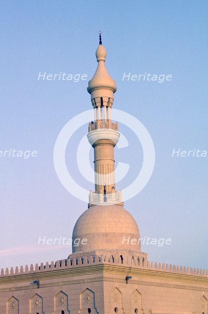 Minaret of the Abdullah Latiffe Suleman Al Othman Mosque, Abdullah Al-Salem, Kuwait. Artist: Tony Evans
