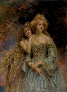 The fairies. Artist: Lemaire, Madeleine Jeanne (1845-1928)