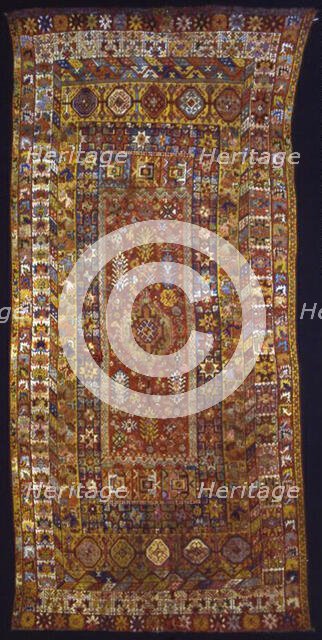 Carpet, Morocco, 1875-1900. Creator: Unknown.