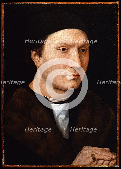 Portrait of an Unknown Man, ca 1485. Artist: Memling, Hans (1433/40-1494)