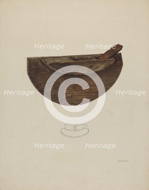 Cooper Plane, c. 1938. Creator: Edward Unger.