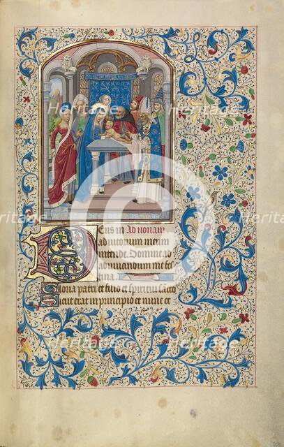 The Circumcision; Arenberg Hours, early 1460s. Creator: Willem Vrelant.