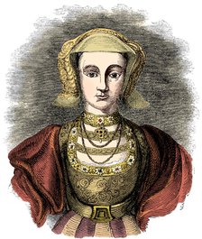 Anne of Cleves (1515-1557), fourth wife of Henry VIII of England, 19th century. Artist: Unknown.