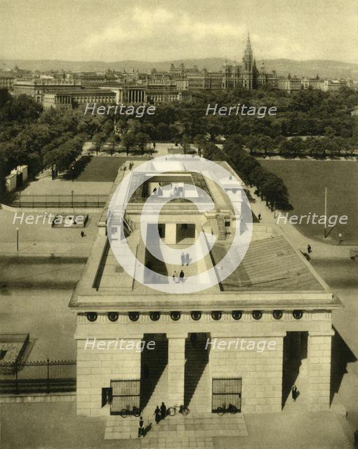 The Heroes' Monument, Vienna, Austria, c1935. Creator: Unknown.