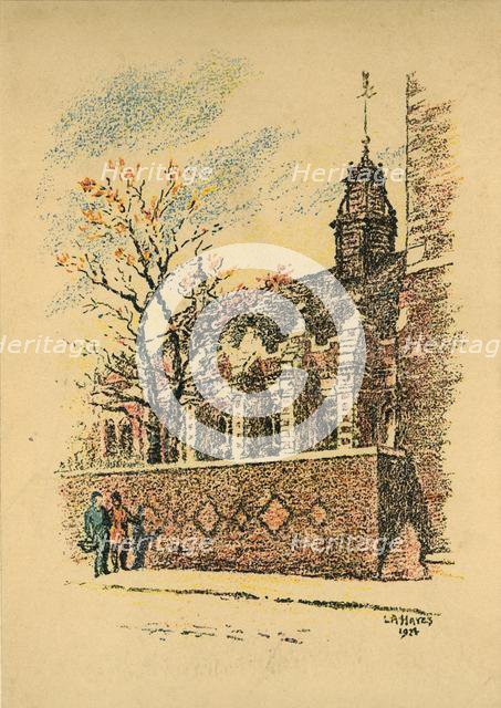 'Lambeth Palace', 1924. Creator: L A Hayes.