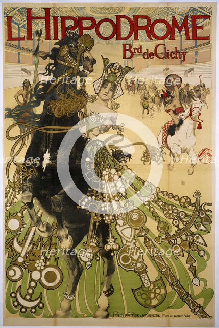 Hippodrome, 1900. Creator: Orazi, Manuel (1860-1934).