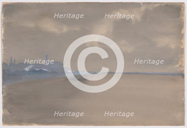 Southampton Water, 1887. Creator: James Abbott McNeill Whistler.