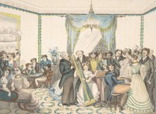 A Concert, 1820-30. Creator: Attributed to Granddaughters of Dr. Samuel Parr.