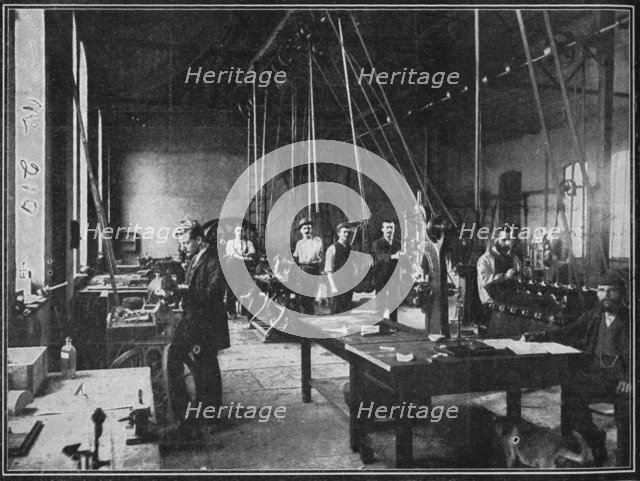 'In the Transvaal - The Pretoria Mint before it was taken over by the British', 1900. Artist: Unknown.