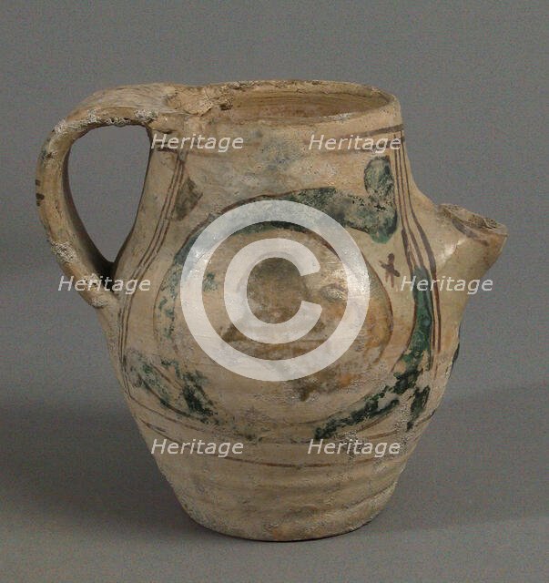 Pitcher, Italian, 14th century. Creator: Unknown.