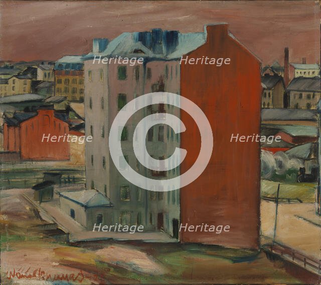 Thunder and Heat, 1925. Creator: Vaino Kunnas.