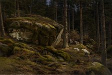 Woods Landscape, 1903-1904. Creator: Berndt Lindholm.