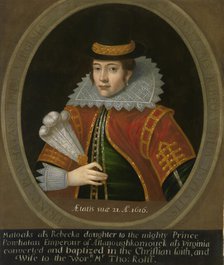 Pocahontas, after 1616. Creator: Unknown.