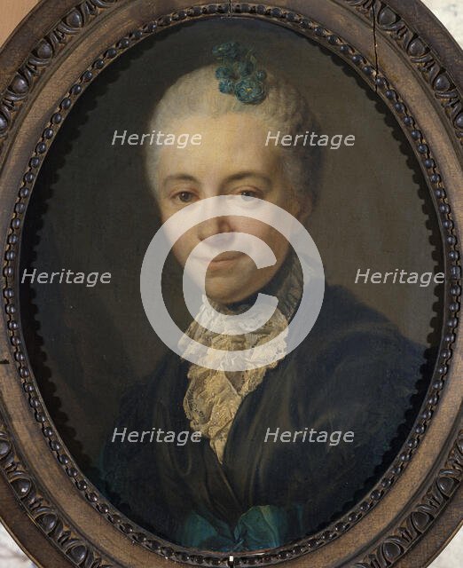 Portrait of a woman, c1760. Creator: Joseph Siffred Duplessis.