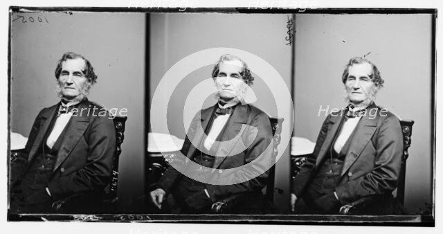 Roger Chew Weightman, ca. 1860-1865. Creator: Unknown.